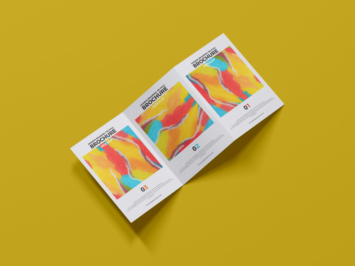 Free-Modern-Tri-Fold-Brochure-Mockup-Design