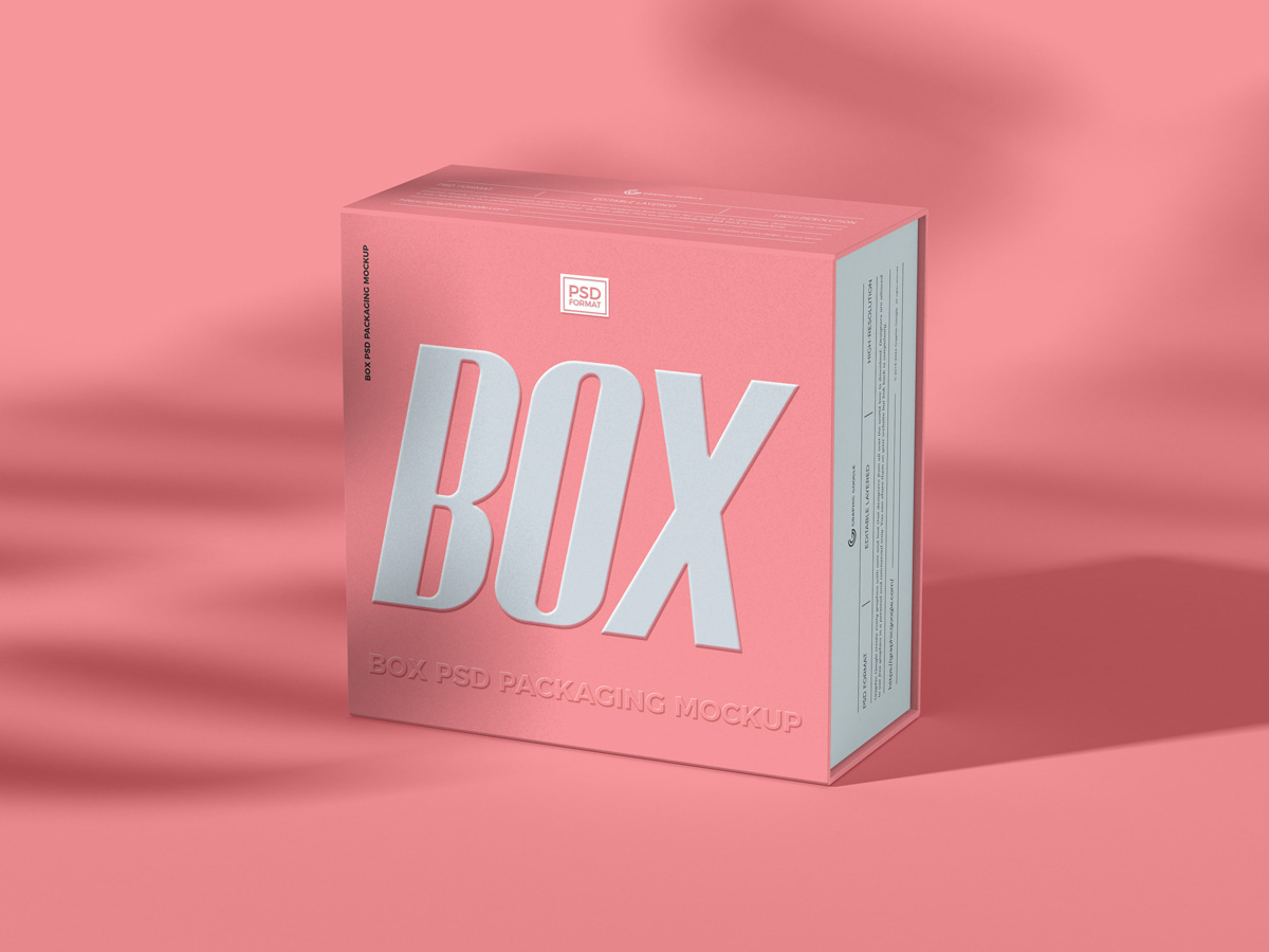 Free-Square-Slide-Box-Packaging-Mockup-Design