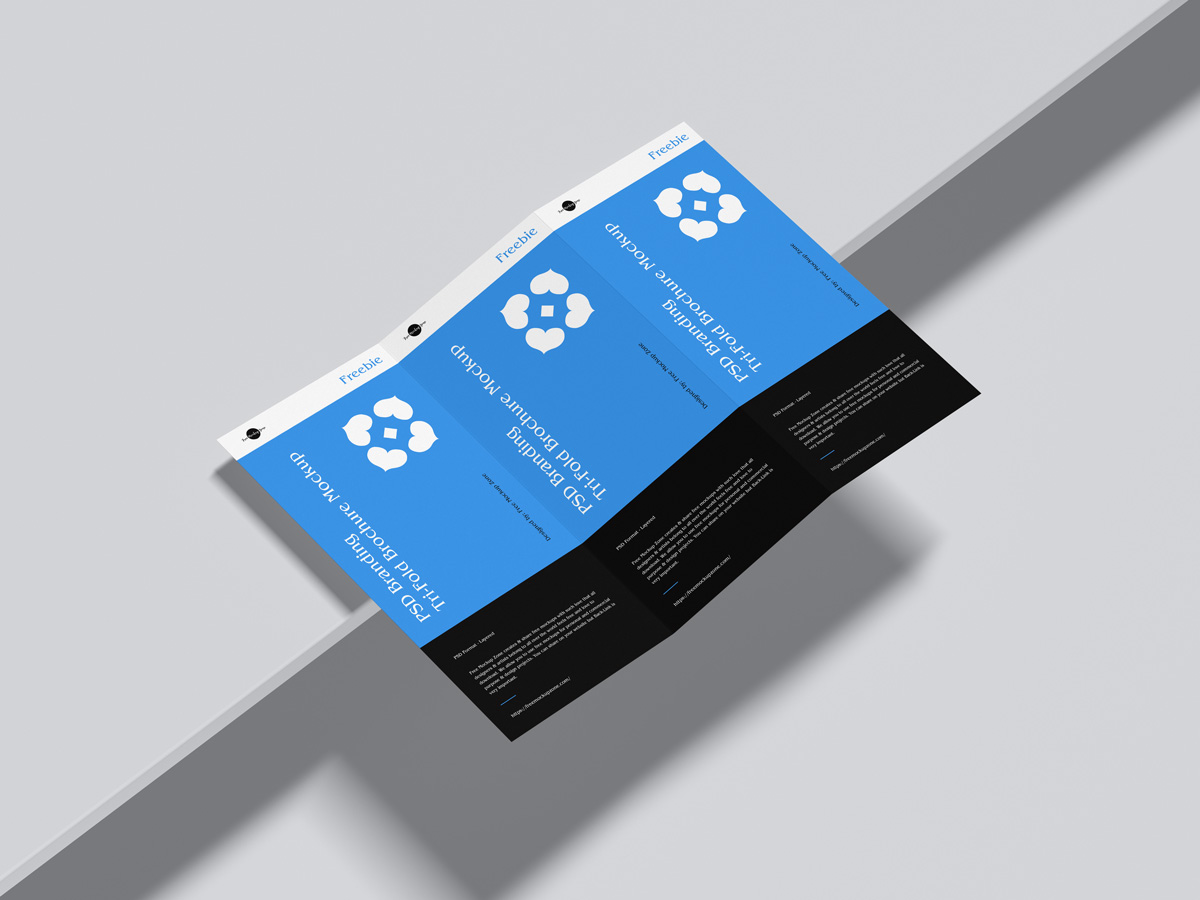 Free-Branding-Tri-Fold-Brochure-Mockup-Design