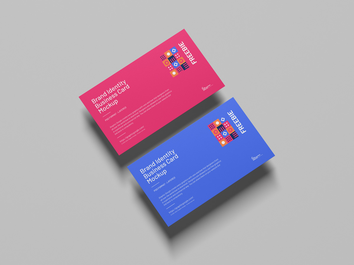 Free-PSD-Branding-Business-Card-Mockup-Design