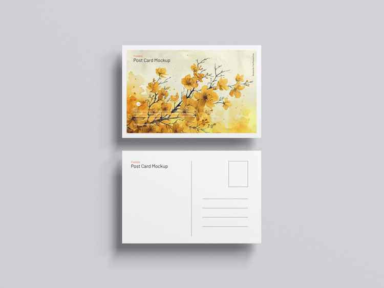 Free-Branding-PSD-Post-Card-Mockup-Design