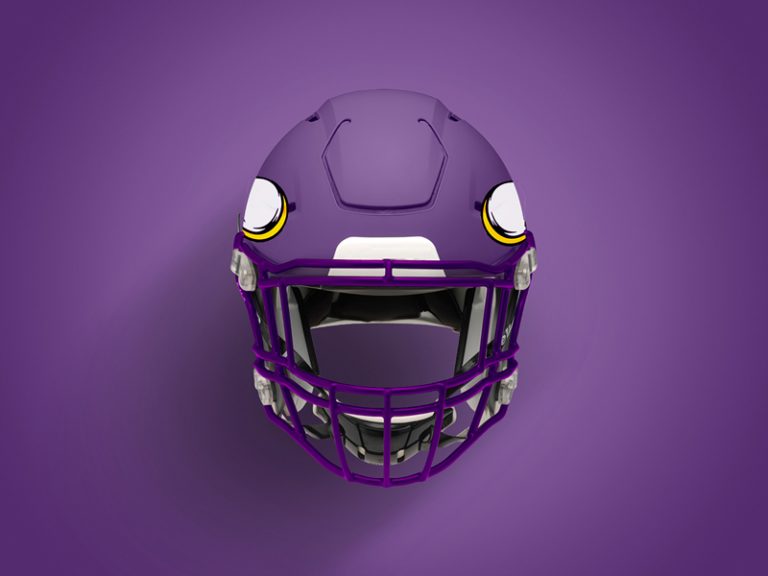 Sports Football Helmet Mockup Psd - Mockup Planet