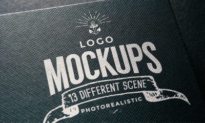 Photorealistic-Embossed-Logo-Mockup-with-Shinning-Effect