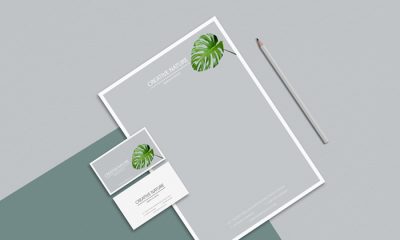 Letter-Head-and-Business-Card-Mockup