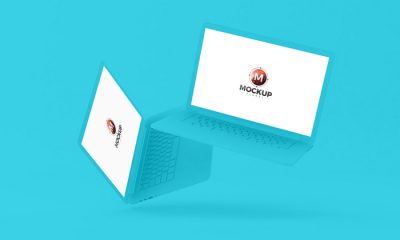Free-Floating-MacBooks-Pro-Clay-Mockup-2018-For-All-Designers-600