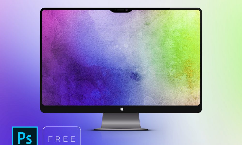 Download Free Modern New iMac Pro Mockup PSD Template - Mockup Planet