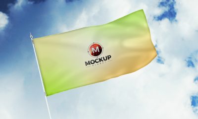 Free-Rising-in-Air-Flag-Mockup-PSD-2018