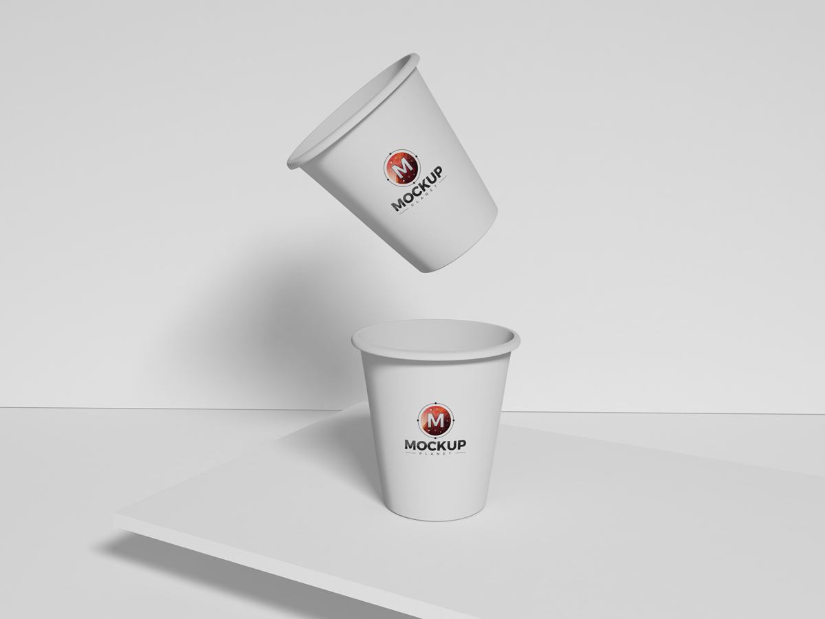 Download Free PSD Paper Cup Mockup Design For Branding - Mockup Planet