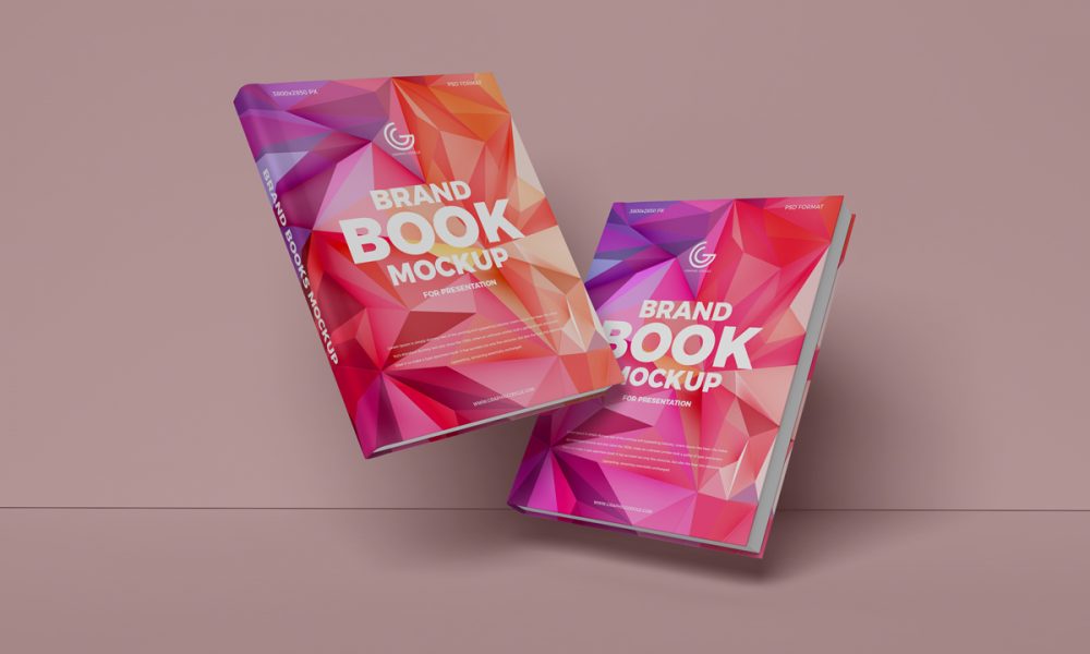 Free PSD Book Mockup Design For Presentation 2019 - Mockup Planet
