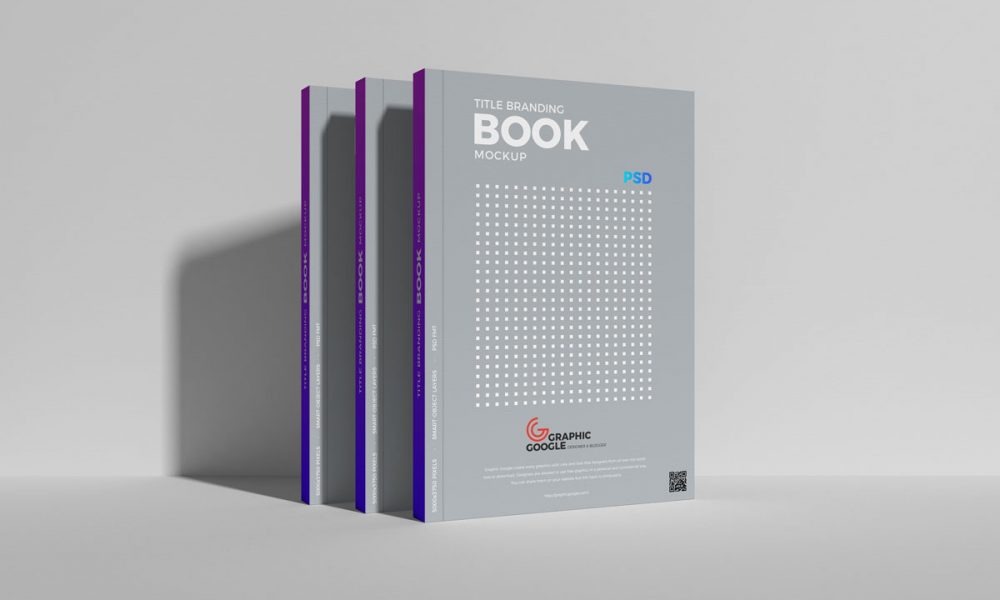 Free Book Mockup Design For Cover Branding - Mockup Planet