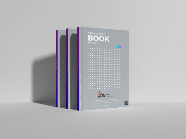 Free Book Mockup Design For Cover Branding - Mockup Planet