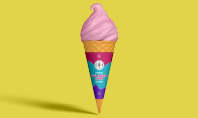 Free-Fabulous-Ice-Cream-Cone-Mockup-Design