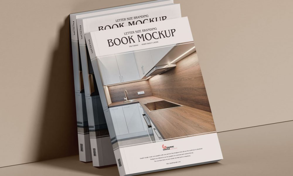 Free Stylish Branding Book Mockup Design - Mockup Planet