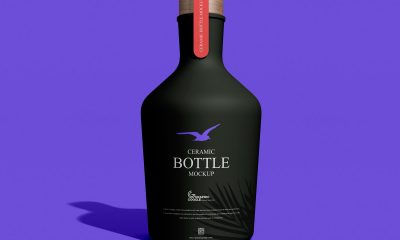 Free-Front-View-Ceramic-Bottle-Mockup-Design