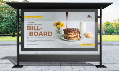 Free-Outdoor-Stand-Advertising-Billboard-Mockup-Design