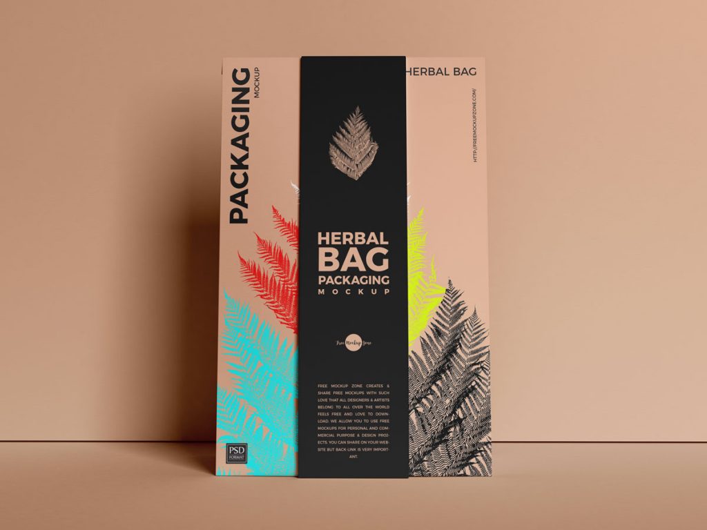 Download Free Food Paper Bag Packaging Mockup Design - Mockup Planet