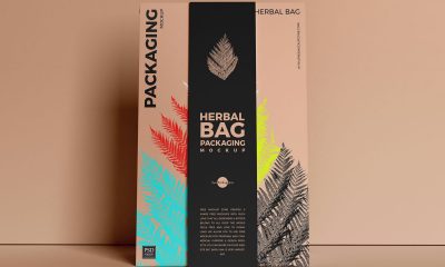 Free-Food-Paper-Bag-Packaging-Mockup-Design