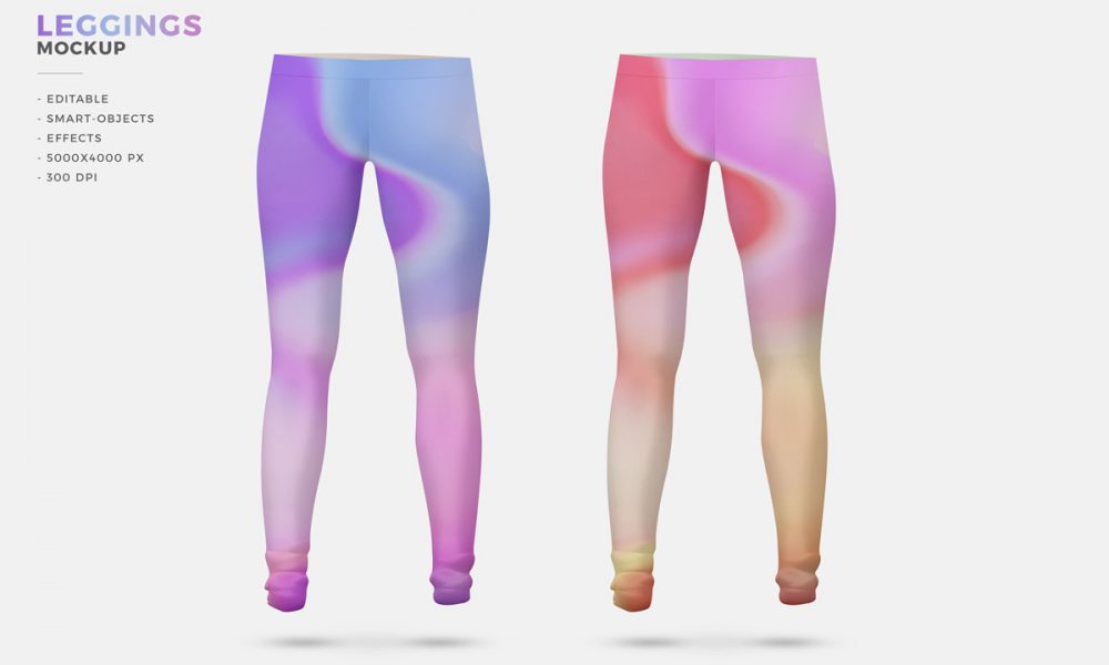 Download Free Women Fashion Leggings Mockup Design - Mockup Planet