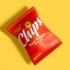 Free-Top-View-Snacks-Chips-Packaging-Mockup-Design