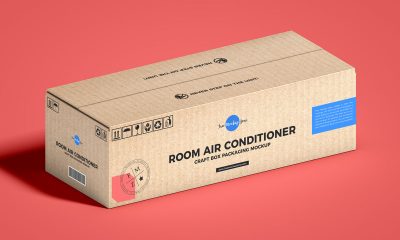Free-Air-Conditioner-Packaging-Mockup-Design