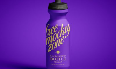 Free-Front-View-Sport-Bottle-Mockup-Design