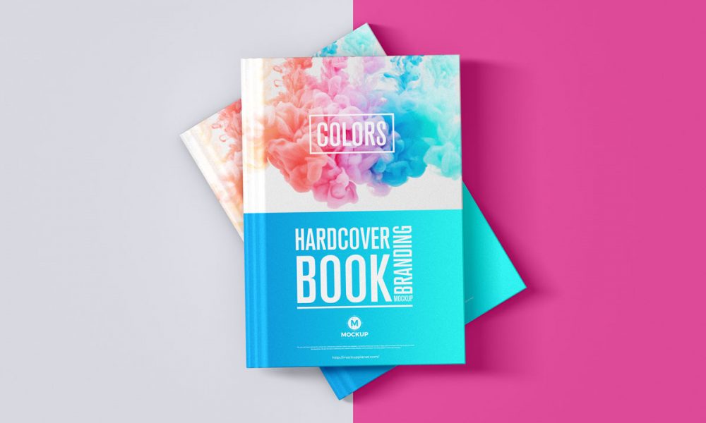 Free Hardcover Branding Book Mockup Design - Mockup Planet