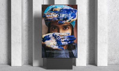 Free-Front-View-24x36-Advertising-Poster-Mockup-Design