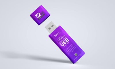 Free-Premium-Flash-Drive-USB-Mockup-Design