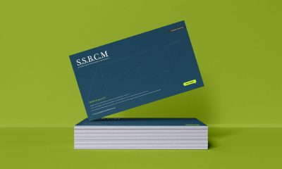 Free-Front-View-Stack-of-Business-Card-Mockup-Design