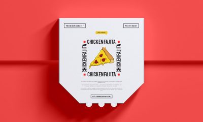 Free-Top-View-Modern-Pizza-Box-Mockup-Design