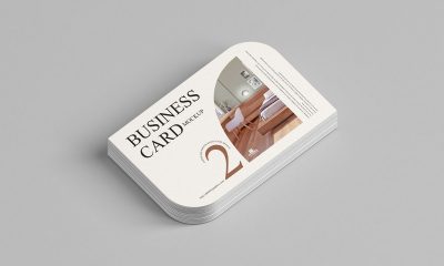 Free-2-Round-Corner-Business-Card-Mockup-Design