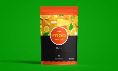 Free-Premium-Front-View-Pouch-Packaging-Mockup-Design