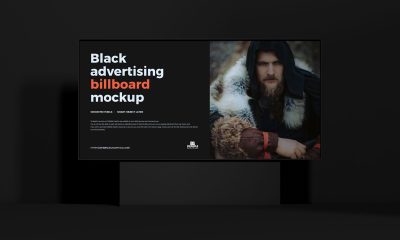 Free-Black-Environment-Billboard-Mockup-Design