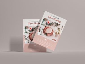 Free Stylish Branding A4 Flyer Mockup Design - Mockup Planet