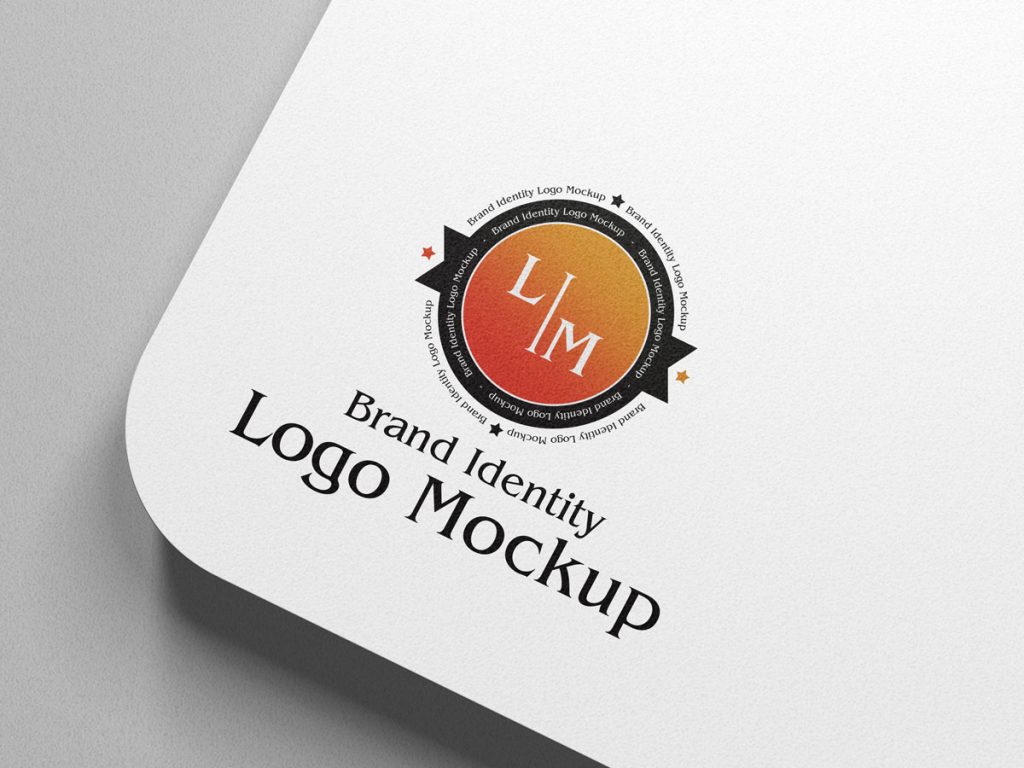 Free Premium PSD Logo Mockup Design - Mockup Planet