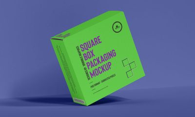 Free-Stylish-Square-Packaging-Box-Mockup-Design
