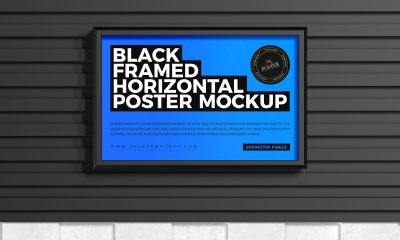 Free-Wall-Mounted-Advertising-Poster-Mockup-Design