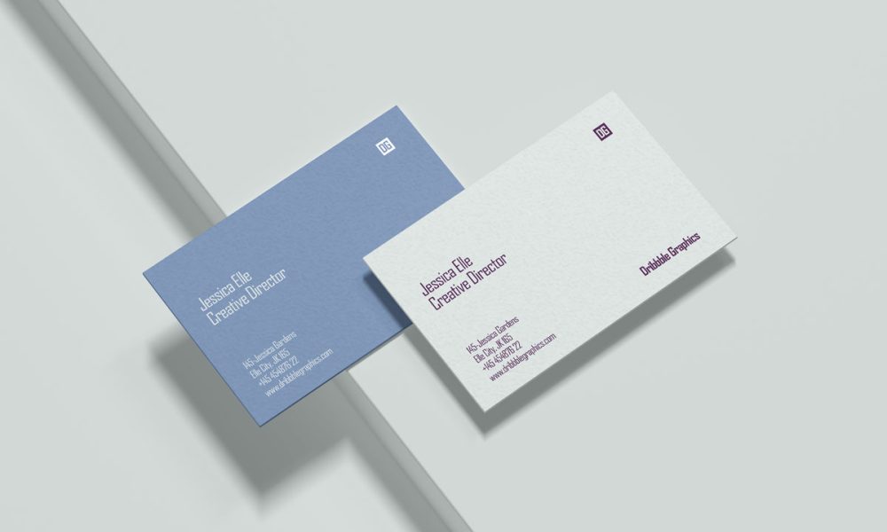 Free Modern Branding Business Card Mockup Design - Mockup Planet