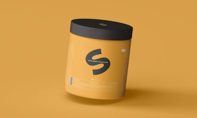 Free-Supplement-Jar-Packaging-Mockup-Design