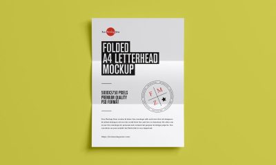 Free-Top-View-Folded-Letterhead-Mockup-Design