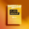 Free-Top-View-Shadow-Flyer-Mockup-Design
