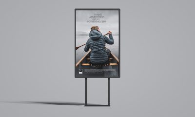Free-Display-Advertising-Poster-Mockup-Design