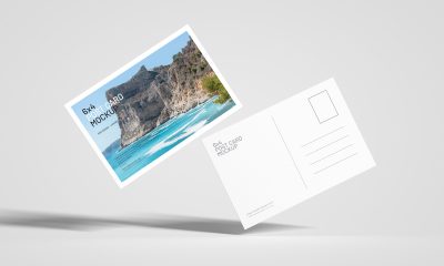 Free-Floating-Post-Card-Mockup-Design
