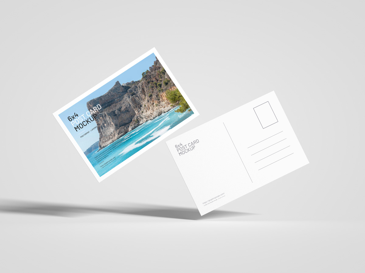 Free-Floating-Post-Card-Mockup-Design