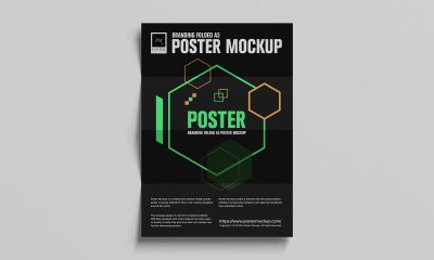 Free-Modern-Folded-A3-Poster-Mockup-Design