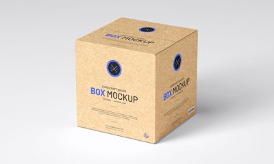 Free-Cargo-Square-Box-Packaging-Mockup-Design